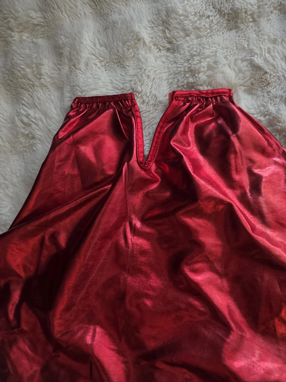 wonder woman bright red